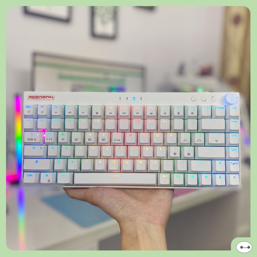 READSON Keyboard WL84 Wireless RGB Mechanical Keyboard READSON Keyboard WL84 Wireless RGB Mechanical Keyboard